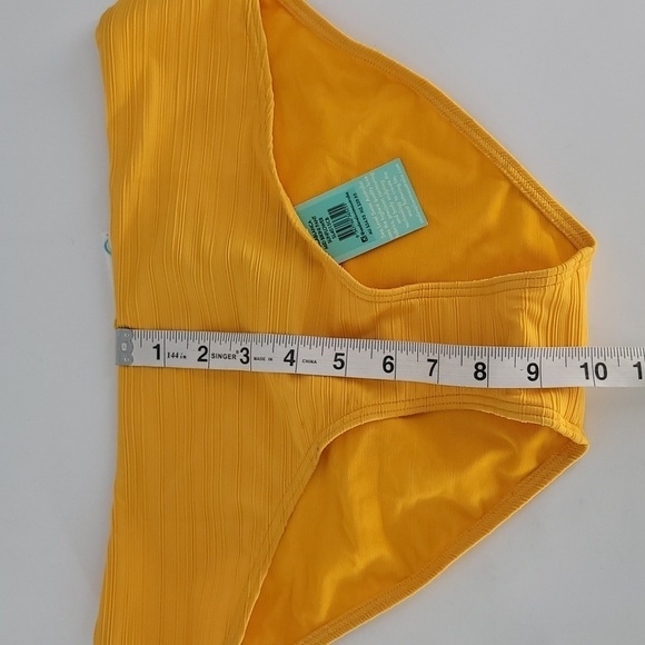 SEA level swim casablanca mid bikini bottom sunflower size 6 - Picture 7 of 10